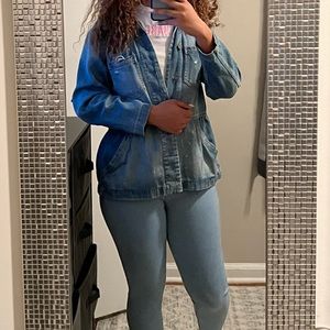 Discolored Jean Jacket